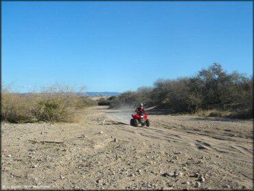 OHV at Hayfield Draw OHV Area Trail