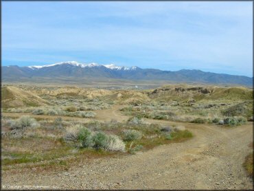 Scenic view at Jungo Pits Trail