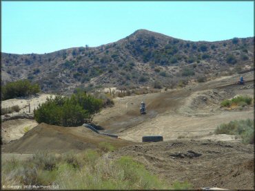 Dirt Bike at Quail Canyon Motocross Track