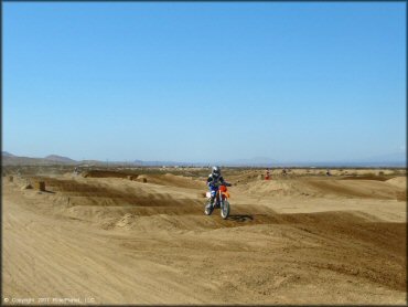 KTM Trail Bike at Cal City MX Park OHV Area