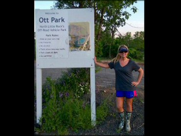 Some amenities at Ott Park Trail