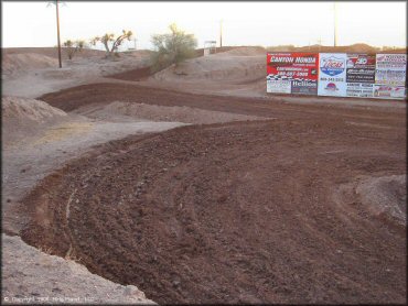 Some terrain at Speedworld Motocross Park Track