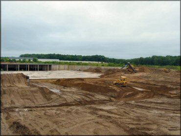 Some terrain at Mototown USA Track