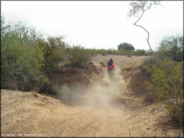 OHV at Desert Wells Multiuse Area Trail