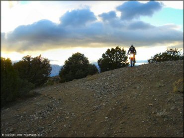 Honda CRF Off-Road Bike at Mount Seigel OHV Trails