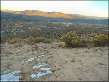 Example of terrain at King's & Voltaire Canyons Trail