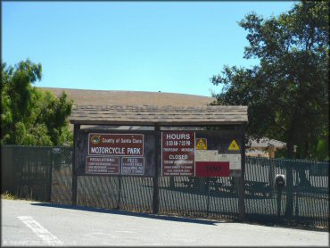 Amenities at Santa Clara County Motorcycle Park OHV Area