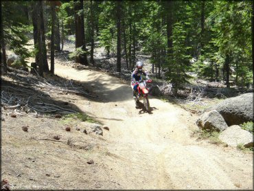 Honda CRF Off-Road Bike at Twin Peaks And Sand Pit Trail