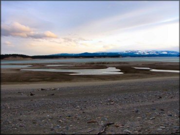 Scenery at Koocanusa Sand Dunes and Trail System OHV Area