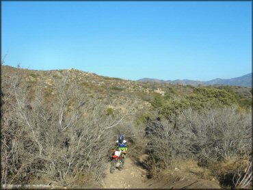 Honda CRF Off-Road Bike at Lake Arrowhead Trail