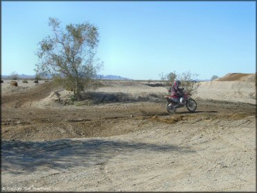 Honda CRF Motorcycle at River MX Track