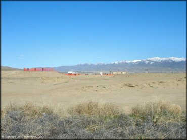 Scenic view at Winnemucca Regional Raceway Track