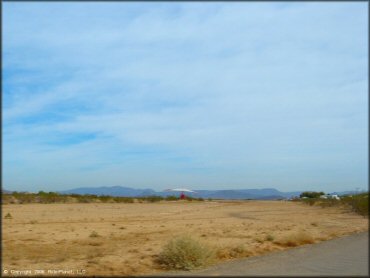 Scenic view at Canyon Motocross OHV Area