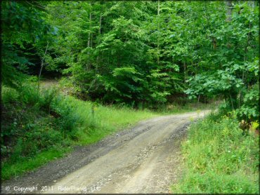 Example of terrain at Copper Ridge ATV Trails