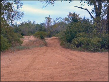 Terrain example at Venango Park ATV Trail