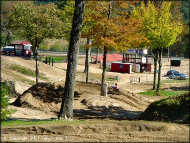 Motorcycle at The Wick 338 Track