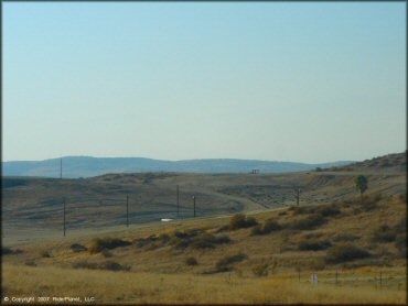 Scenic view at Honolulu Hills Raceway OHV Area