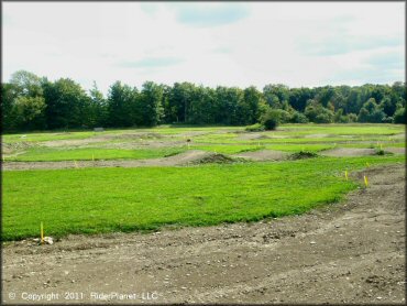 Example of terrain at Marble Springs MX Track