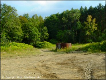 RV Trailer Staging Area and Camping at Copper Ridge ATV Trails