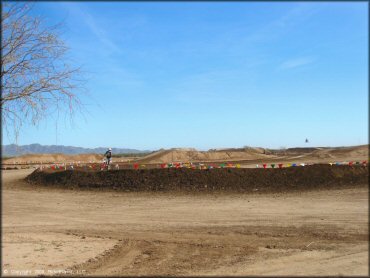 Off-Road Bike at Motoland MX Park Track
