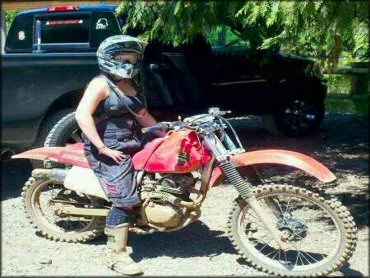 Honda CRF Motorcycle at Huckleberry Flats OHV Trails