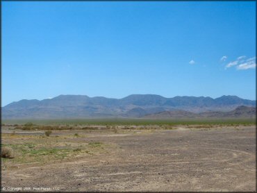 Scenery from Eldorado Dry Lake Bed Riding Area