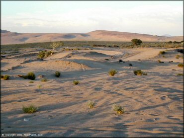 Terrain example at Fernley MX OHV Area