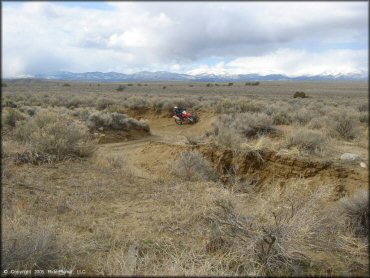 Honda CRF Motorbike at Old Sheep Ranch Trail