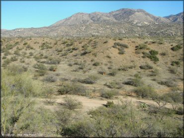 Scenic view of Charouleau Gap Trail