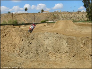 Honda CRF Dirt Bike at Milestone Ranch MX Park Track