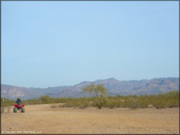 OHV at Desert Wells Multiuse Area Trail