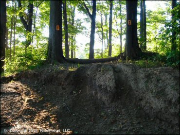 Example of terrain at Hogback Hill Motocross OHV Area