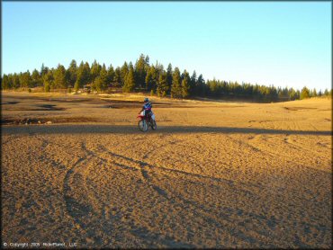 Honda CRF Off-Road Bike at Prosser Pits Track