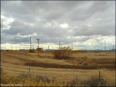 Terrain example at Ocotillo Raceway Track