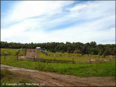 Terrain example at Thornwood MX Track