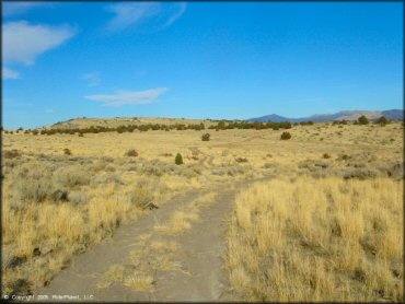 Example of terrain at China Springs Trail