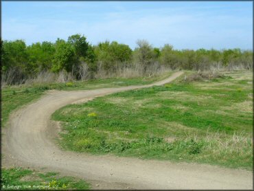 Example of terrain at Lone Star MX OHV Area