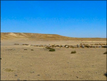 RV Trailer Staging Area and Camping at Owyhee Front Trail