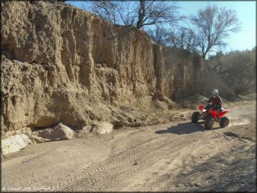 OHV at Hayfield Draw OHV Area Trail