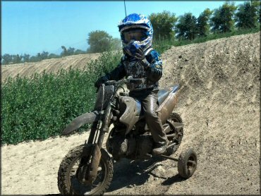 Yamaha YZ Motorcycle at Rocky Glen OHV Park OHV Area