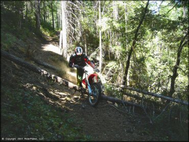 Honda CRF Trail Bike at High Dome Trail