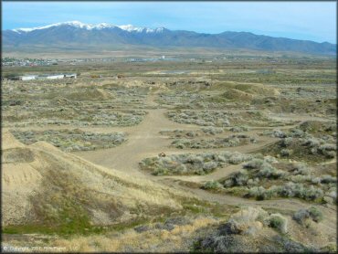 Scenic view at Jungo Pits Trail