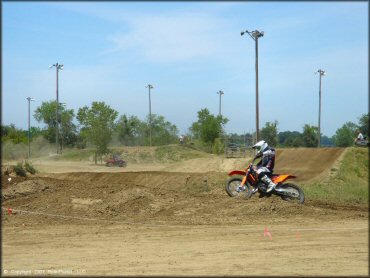 KTM Off-Road Bike at Riverfront MX Park Track