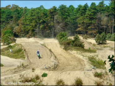 Kawasaki KX Dirtbike at Diamond MX Track