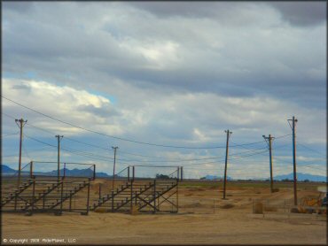 Terrain example at Ocotillo Raceway Track