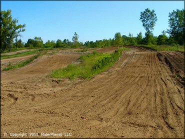 Some terrain at Savannah MX Park Track