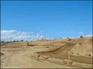 A trail at Competitive Edge MX Park Track