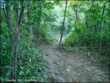 Example of terrain at Hogback Hill Motocross OHV Area