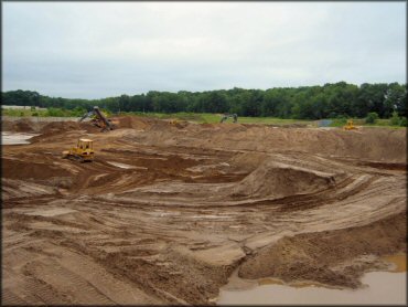 Some terrain at Mototown USA Track
