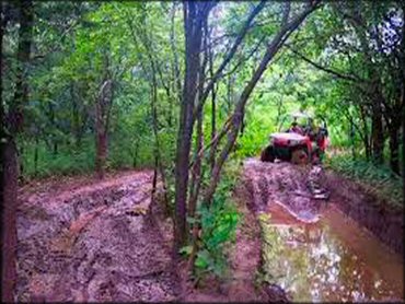 OHV at Kaw Lake ORV Area Trail